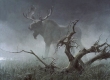 Moose in Moonlight